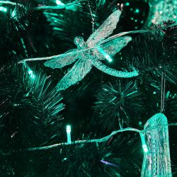 ULD-S1000-100-DTA GREEN IP20 Гирлянда светодиодная. 10м. 100 светодиодов. Зеленый свет. Провод прозрачный. ТМ Uniel