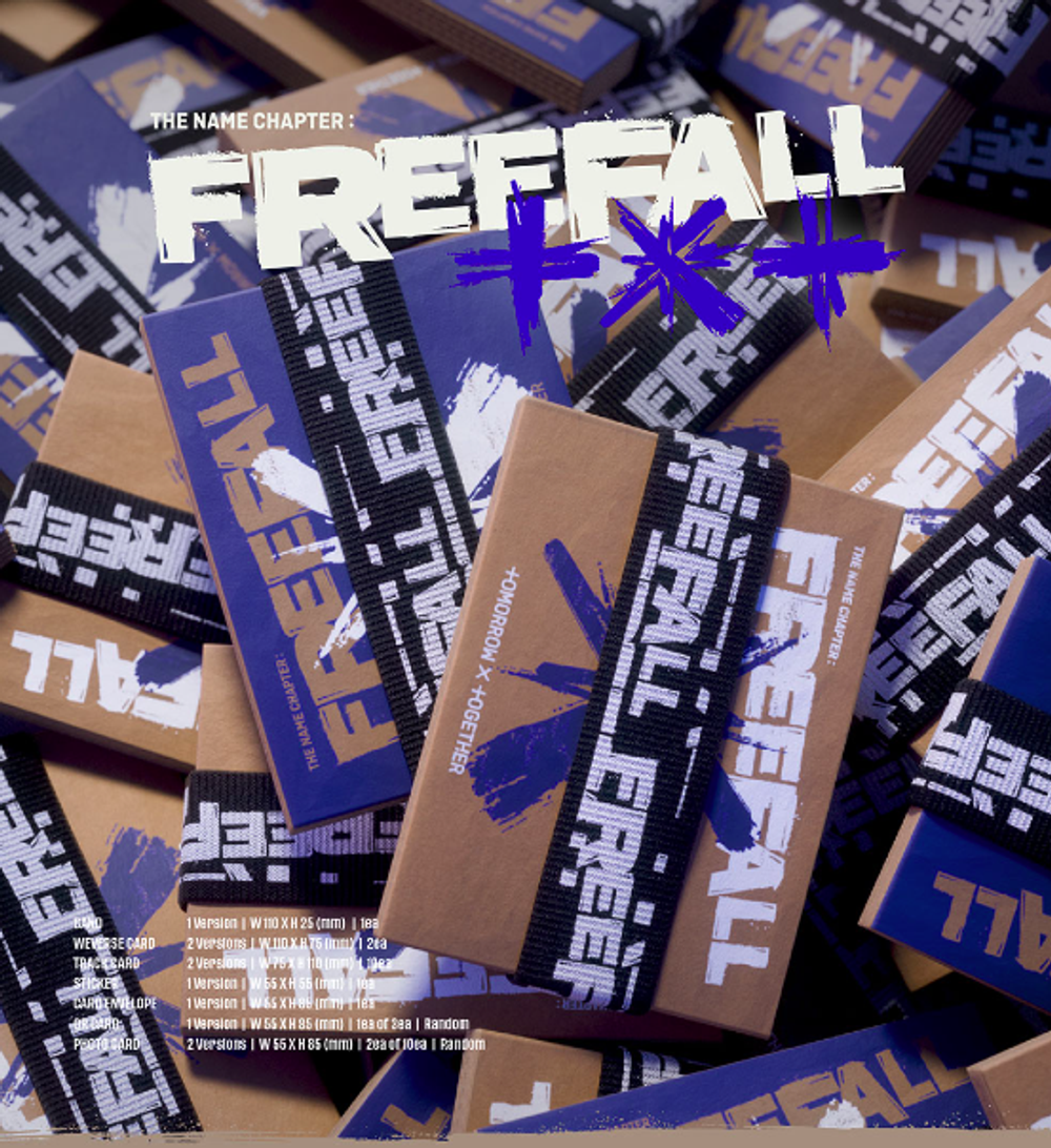 Альбом TXT - FREEFALL (WEVERSE ver.)
