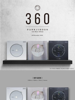 Альбом Park Jihoon - 360 2nd Mini Album RANDOM Version