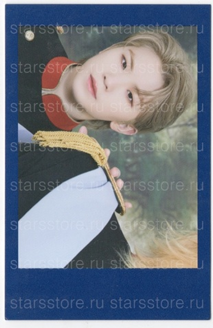 Фотокарта Woozi SEVENTEEN - Cafe in Seoul