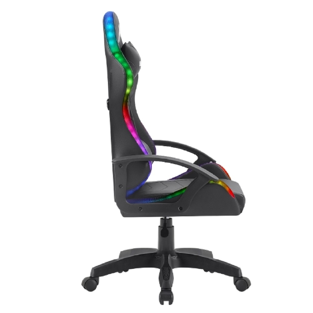Кресло офисное Игровое кресло Factor X RGB,Черный,класс 2,PU DEFENDER