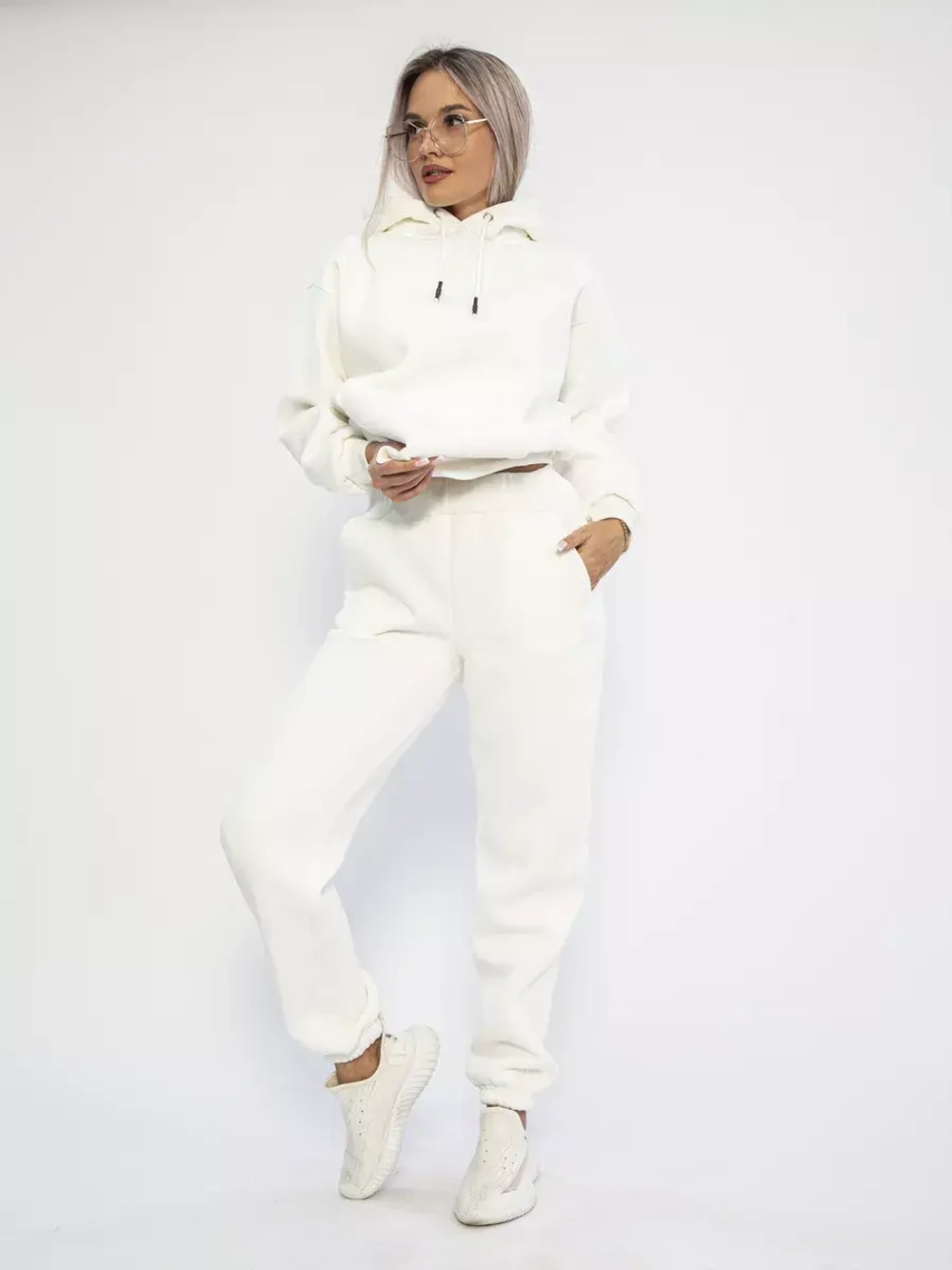 Спортивный костюм теплый из футера с начесом