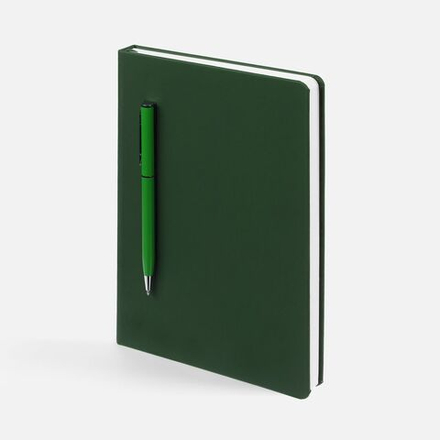 Ежедневник Magnet Shall, недатированный, зеленый