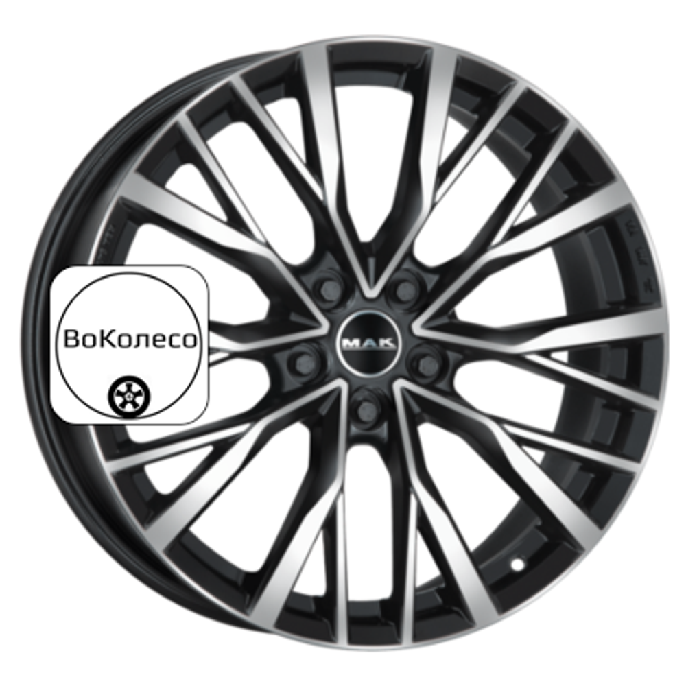 8,5x20/5x108 ET42 D63,4 Kent Black mirror MAK