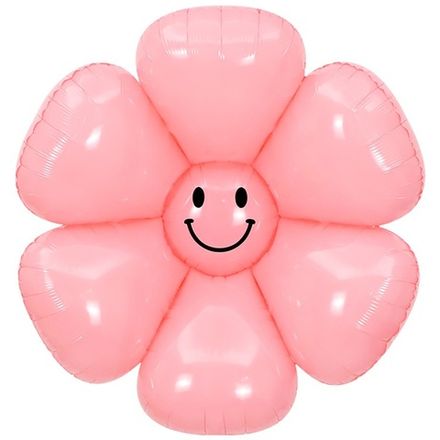 Фигура "Розовая ромашка-смайлик"