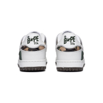 A Bathing Ape Bathing Ape Leather Panelled Sneakers