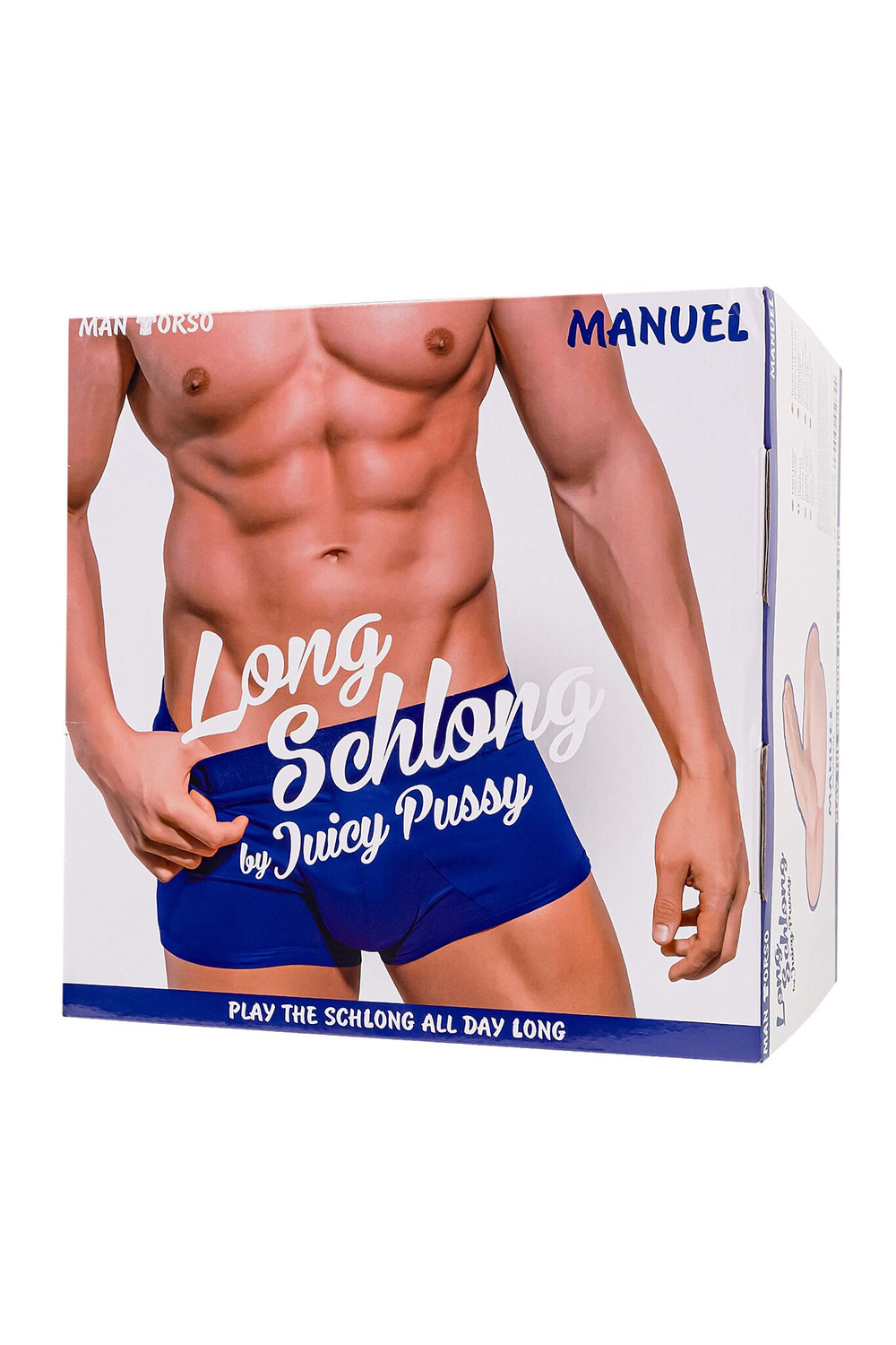 Мастурбатор с фаллосом Manuel (Цвет: телесный)