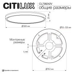 Citilux Бейсик CL738242V LED Светильник накладной Клён