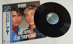 Винтажная виниловая пластинка LP Wham Bad Boys Club Tropicana (Japan 1984) (Obi) Single