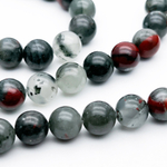 Яшма бусины, диаметр около 10,5-10,7 мм, цена за 18 шт (1/2 нити)