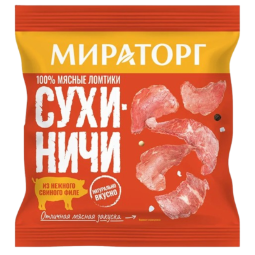Сухиничи Мираторг мясные ломтики 40 гр