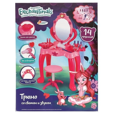 Трюмо Энчантималс свет/звук, 46,5*58,5*8,5см коробка 1012X150-R (Играем вместе)