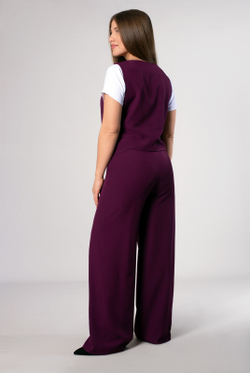 Жилет женский 4163ЛП, вишневый #326Виш064163ЛП