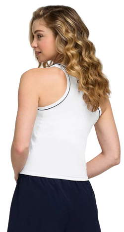 Женский топ теннисный Wilson Team Tank Top - белый