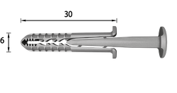 Крепеж для плинтуса ИзиФикс (50 шт)