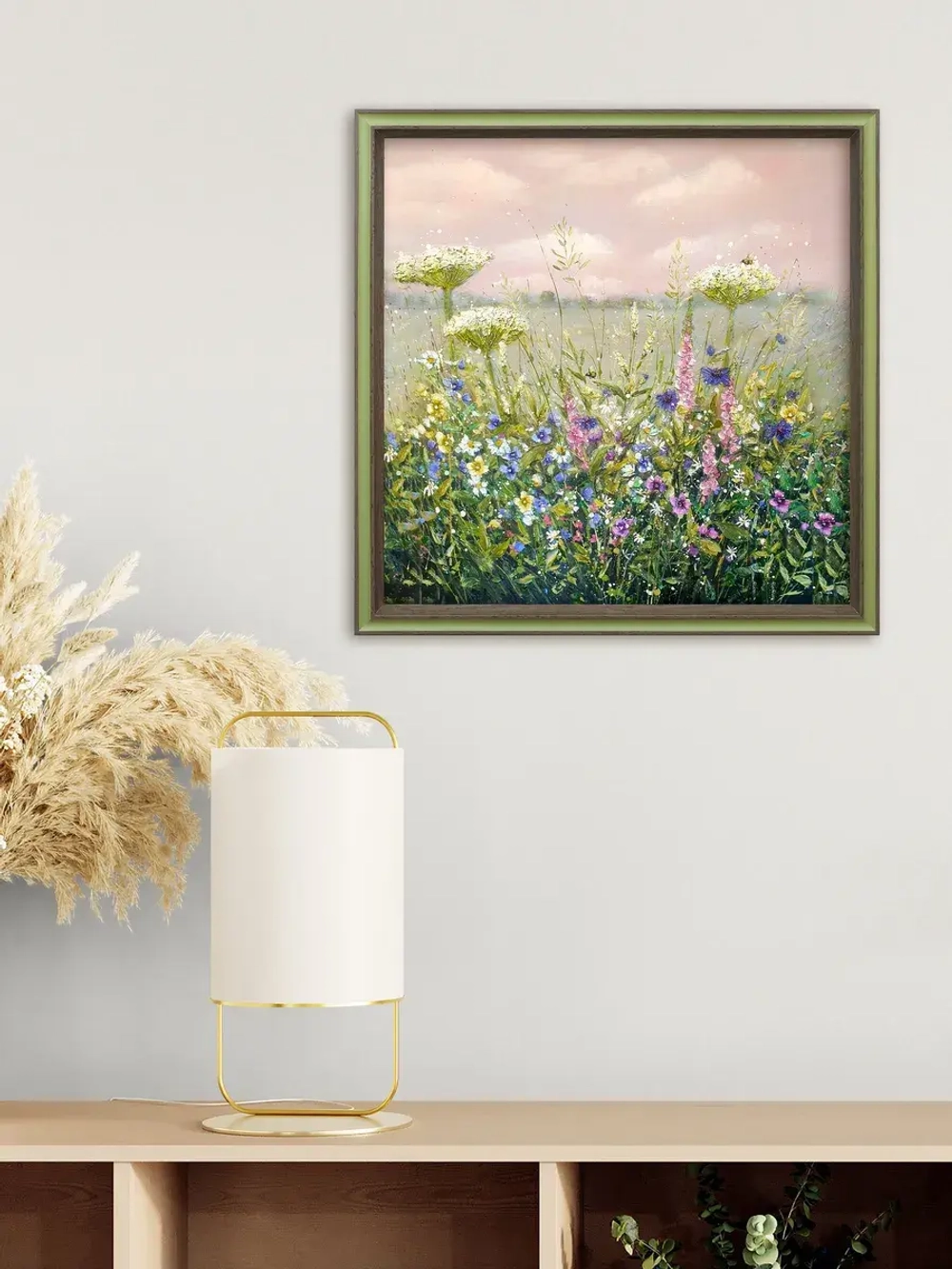 Картина на стену интерьерная на холсте 43х43 см