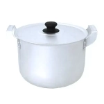 Кастрюля 6л 2руч. с мет. кр. КАЛИТВА (алюминий)