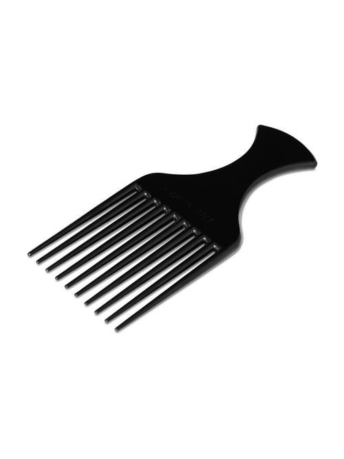Rebel Barber Afro Comb Total Black - Премиальный гребень - афропик
