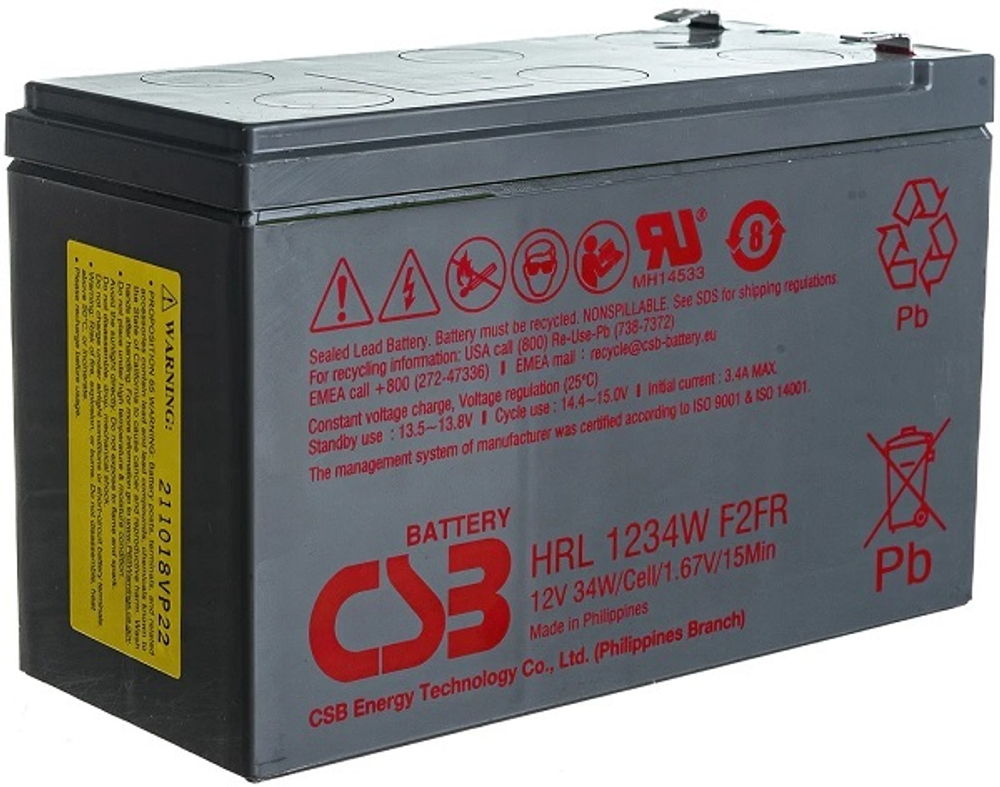 Батарея  CSB HRL1234W F2 FR