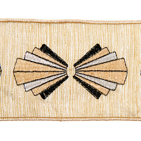 Лента ART DECO LINEN RIBBON Лента Goodwill Кремовый