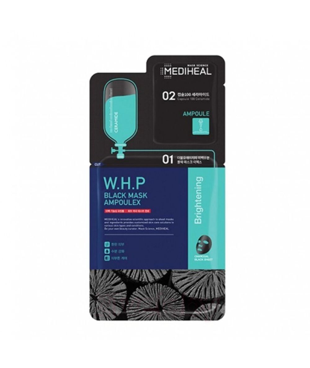 MEDIHEAL Тканевая маска для лица Mask Ampoulex 25 ml + 3 ml ( Срок годности до 22.10.2022 )