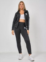 костюм спортивный с капюшоном на молнии брючной Adidas