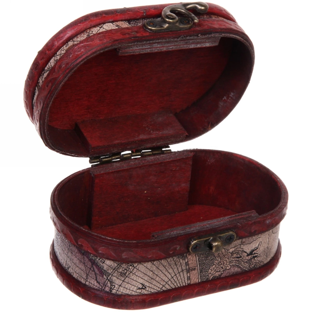 Сундук - шкатулка из дерева «SERKATTO», цвет как на фото, 11*8*8см