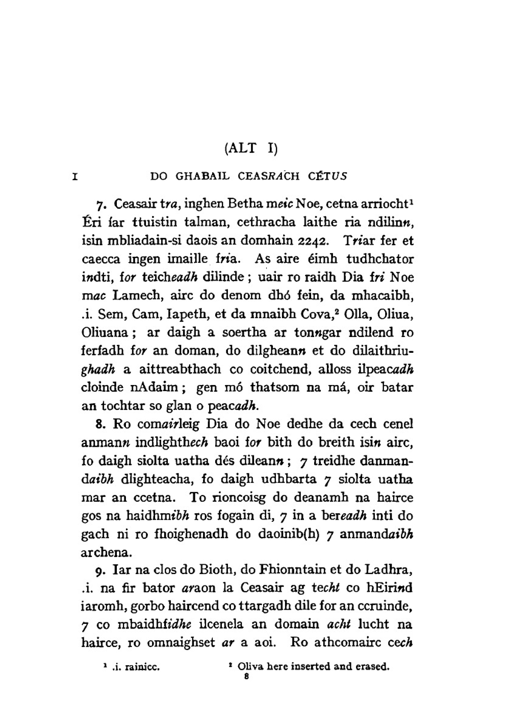 Leabhar gabhála. the Book of conquests of Ireland. Part 1 | Micheál Ó Cléirigh