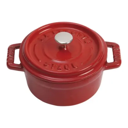 STAUB Мини-кастрюля чугунная Cocotte 10см 250мл красная (2 сорт)