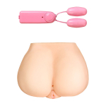 Пышная попка и вагина 19х17см с вибрацией ToyFa Monique Juicy Pussy 893014