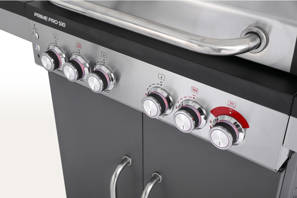 Газовый гриль 5+1 горелка