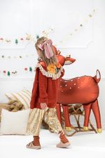 Шар (37''/94 см) Фигура, Лесной Олень, Золотое копытце, 1 шт.