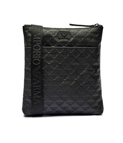 Кожаная сумка кросс-боди Emporio Armani - черный(Y4M416 YQ67I)