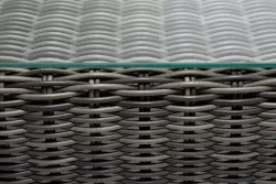 "Боно" лаунж-зона из искусственного ротанга, цвет графит