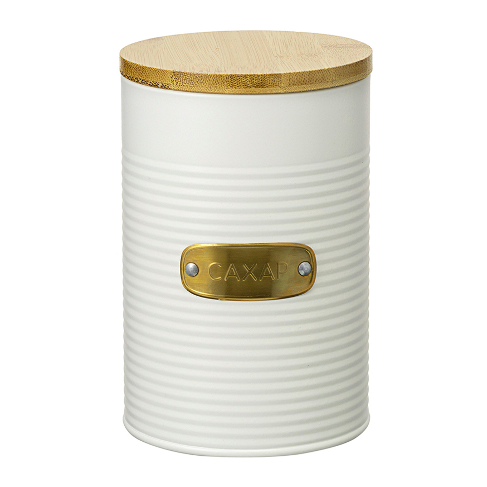 Банка для хранения сахара 1.3л Smart Solutions Irmel молочная