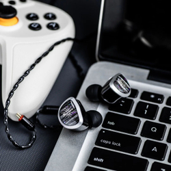 Наушники проводные Kiwi Ears Airoso, внутриканальные, гибридные, без микрофона, 3.5 мм