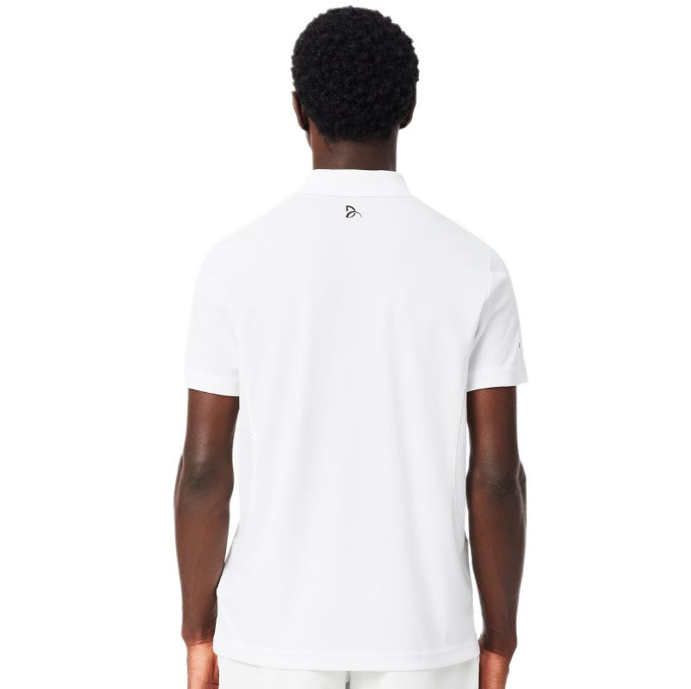 Теннисное поло Lacoste Tennis x Novak Djokovic - white