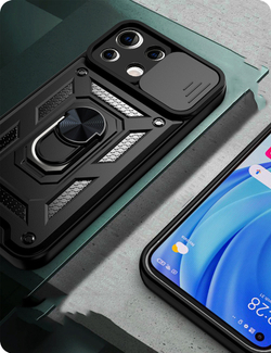 Чехол с кольцом Bumper Case для Xiaomi Mi 11 Lite