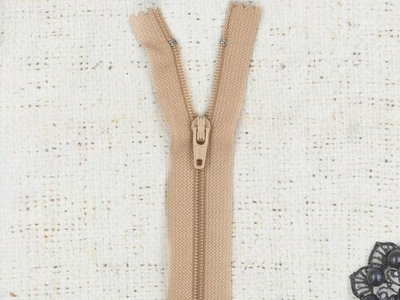 Молния брючная SBS автомат, L 20 см, Т3, н/р, розово-пудровый