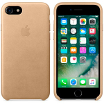 Чехол кожанный Leather Case для IPhone 7 Tan(миндаль)(MMY72ZM/A)