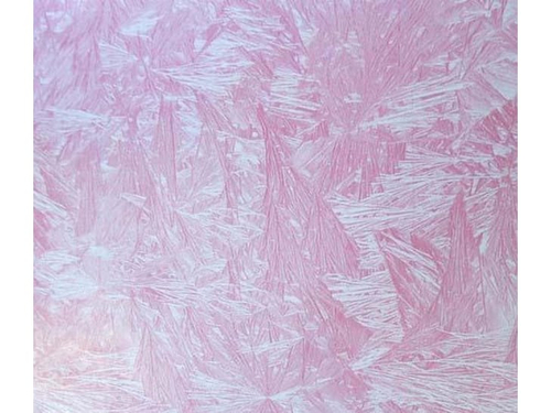 Пленка самоклеящаяся "Deluxe" морозный узор розовый 0,45*8м