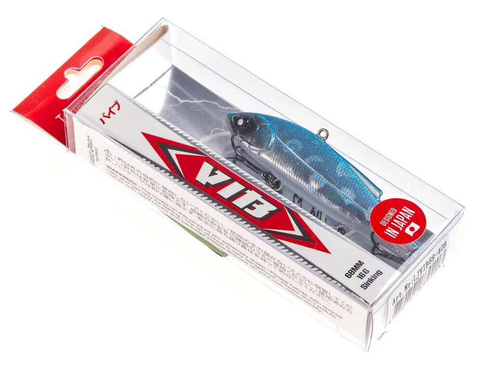 Воблер тонущий вертикальный LJ Pro Series VIB S 68.00/408
