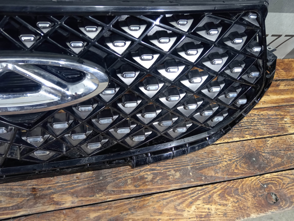 Решетка радиатора Chery Tiggo 7 Pro 20-нв Б/У Оригинал 602001338AA