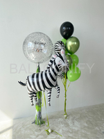 Набор шаров "Зелень и зебра" Дизайн № 3