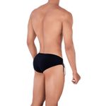 Мужские трусы слипы черные со шнуровкой Pikante CARISMA BRIEF 033411