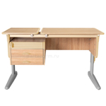 Растущая парта Дэми с навесной тумбой СУТ 42-03 (1205×550 мм)