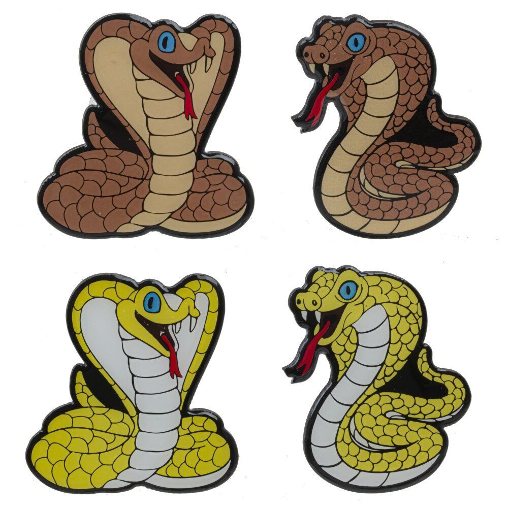 GAEM Магнит "Змея", L6 W0,3 H6,5 см, 4в.