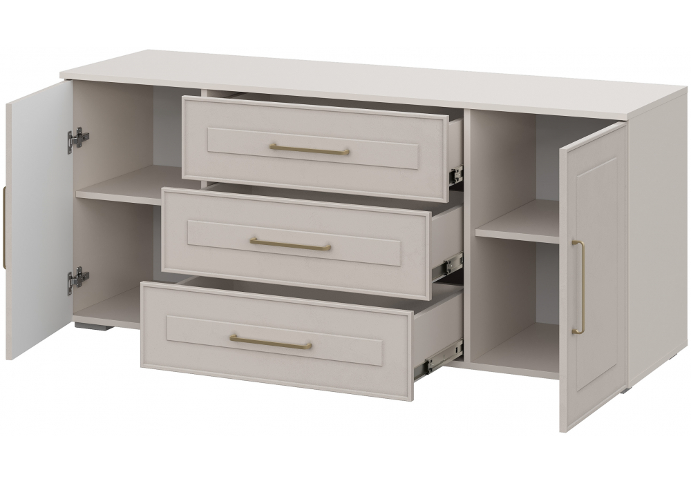 Готовая гостиная Woodville Мотру кашемир, шампань комплектация 2