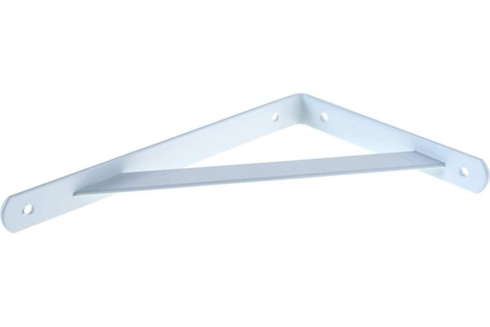 Уголок-кронштейн STAYER MASTER усиленный 300x200x30x4мм белый 37422-1