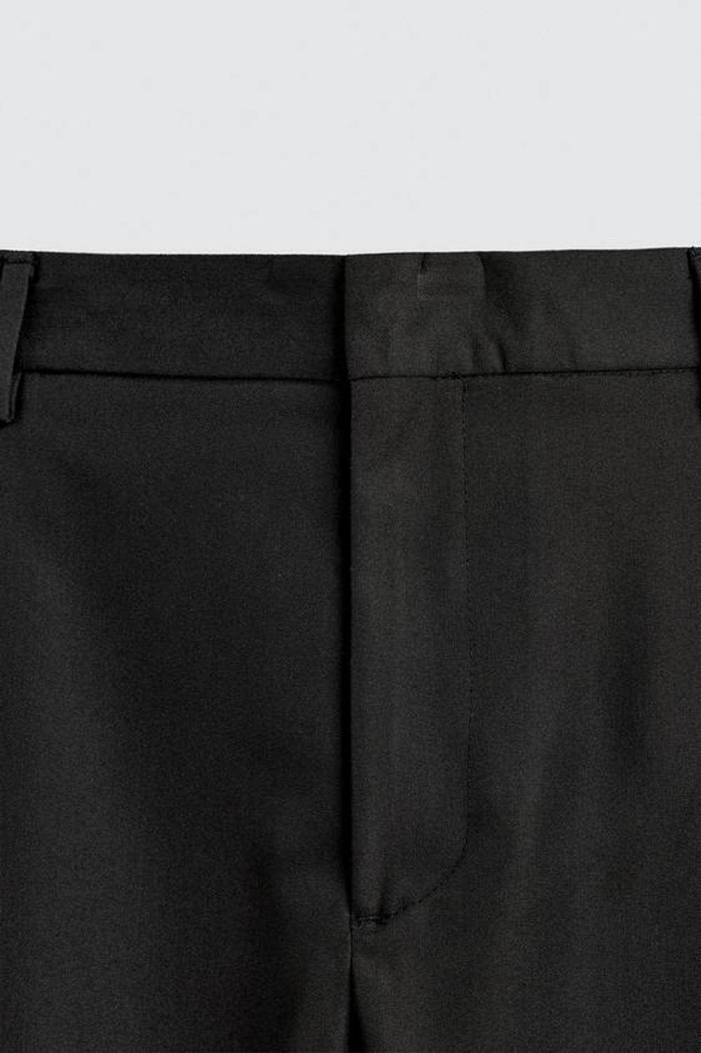 ZARA БРЮКИ FLARED FIT, ЧЕРНЫЙ